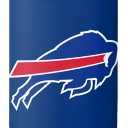 FOCO Unisex NFL Team Logo Insulated Travel Mug 30oz Straw Tumbler