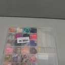 FANDAMEI Press on Nails, 24 Colors 576PCS Press on Nails Short Square Matte Glossy. Glitter Nails Short Round. Natural Fit Lightweight Fake Nails Natural for Nail Art