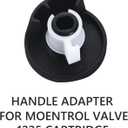 Replacement (100657) for Moen Lever Shower Handle, Compatible with Moen PosiTemp Valve Systems
