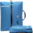 Vacuum Bags for Travel, Professional IP67 Reusable Vacuum Compression Bags for Travel Suitcases and Backpack, Durable Space Saver Bag (Blue,No Pump)