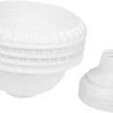 Homoyoyo 2sets Roman Style Flower Container Wedding Decorative Urn Home Supplies 4pcs*2