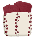 Sewing Down South for HD Designs Berries Dishcloth Basket - Red