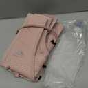 Running Vest for Women Men, USA Original Patent, Adjustable Chest Straps Running Hydration Vest with 500ml Soft Flask, Lightweight Reflective Hydration Backpack for Marathon (Medium-Large, Pink)