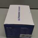 Ultrasonic Retainer Cleaner Machine 48kHz Denture and Aligner Cleaning Pod for Mouth Guards Night Guards Dental Trays Braces Toothbrushes Jewelry with 200ML Capacity (White)