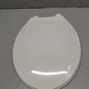 Bemis 170 Durable Plastic Toilet Seat, Elongated, White