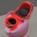 Owala FreeSip Insulated Stainless Steel Water Bottle with Straw for Sports and Travel, BPA-Free Sports Water Bottle, 32 oz, Pink, Angel Food Cake