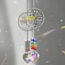 Cat Memorial Gifts for Loss of Cat Suncatcher Crystal Window Hanging Pet Remembrance Gifts