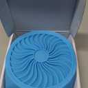 Silicone Air Fryer Liners Reusable for 1-2qt Air Fryers, 3 Pack Non-Stick Round Parchment Paper AirFryer Liner Compatible with Ninja Mini, Instant Vortex 2 QT, CHEFMAN Small, COSORI Small