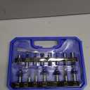 Router Bits Set of 15 Pieces 1/2 Inch Router Bit Set Woodworking Tools for Beginners, Router Bits Sets Idea Gifts for Dad