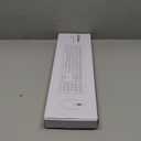 Wireless Keyboard and Mouse Combo - Full Size Slim Thin Wireless Keyboard Mouse with Numeric Keypad 2.4G Stable Connection Adjustable DPI (White & Silver)