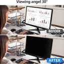 4 x Laptop Privacy Screen Protector 15.6 Inch with Hp Dell Acer Asus Samsung LG and More, Removable Security Shield Filter for 16:9 Aspect Ratio Portable Monitor Like MSI and More (15.6" Diagonal 16:9 1 Pack)