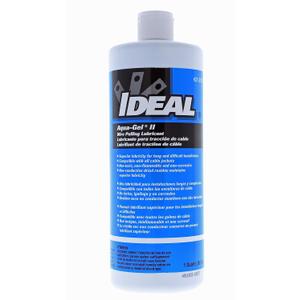 IDEAL Electrical 31-378 Aqua-Gel II Electrical Pulling Lubricant - 1-Quart Squeeze Bottle, Blue, 32 Fl Oz (Pack of 1)
