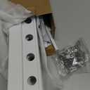 ZOFGENOW Clothes Drying Rack Wall Mounted, Retractable Space-Saving Aluminum Foldable Laundry Drying Rack for Indoor & Outdoor Use - Laundry Rooms, Bathroom & Balconies, Includes 10 Clothespins(White)