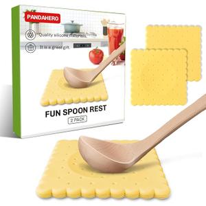 Cute Cookie Spoon Rest Kitchen Gadgets and Accessories Fun Stocking Stuffers and White Elephant&Gag Gifts