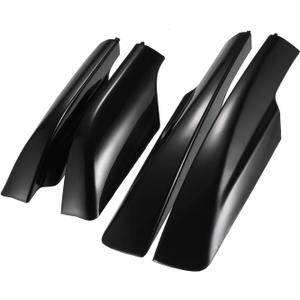 Upper/Roof Rack Rails End Cap Protection Cover Shell for Toyota RAV4 2006-2012 / Rails End Covers Shell Cap / 4 Pcs/Black Replacement