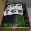 Extra Large Turtle Basking Platform, Heavy-Duty Above Tank Dock & Ramp for Aquatic Turtles, Fits 18-20" Wide 50-90Gallon, Turtle Tank Accessories