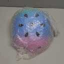 Color Gradient Adjustable Kids Bike Helmet Toddler Skateboard Helmets Boys Girls Child Ventilation Helmet for Multi-Sports Skating Cycling Scooter Balance (Small: 20.1"-21.2" (51-54 cm), Pink-Blue-Green)