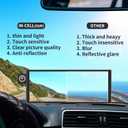11 Inch Wireless Apple CarPlay & Android Auto Screen for Car,with 4K Dash Cam,Ultra-Light Touchscreen, IP68 1080P Backup Camera, GPS Navigation, Voice Control, Mirror Link (Dark Gray, 64, GB)