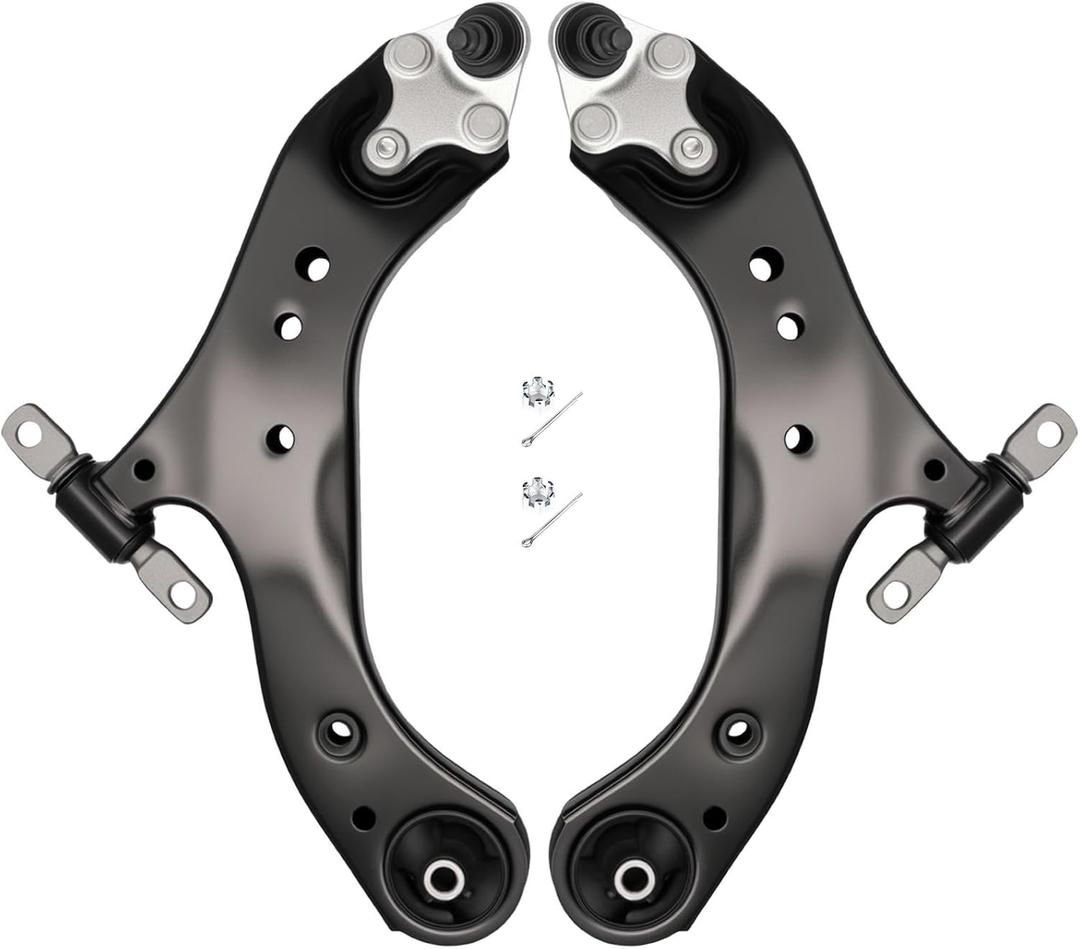 2Pc Suspension Front Lower Control Arm and Ball Joint Assembly Fit For 18-24 To-yota Camry, 19-22 Avalon /21-25 Le-xus ES250, 19-25 ES300h ES350 (OE# K623939 K623940 527-015 527-016 4806806200)