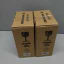 2 x Paksh Novelty Glass Spray Bottles Amber 2 Pack 16 Oz Refillable Container with Durable Leakproof Trigger Sprayer with Mist/Stream/Lock for Hair, Cleaning Products, Essential Oils, Aromatherapy, Water