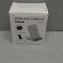 Samsung Wireless Charger Fast Charging Stand Desk Phone Station for Android Samsung Galaxy S26 Ultra/S25/S24/S23/S22/S21,15W Fast Wireless Charger Pad for Motorola Edge 2025/G Stylus 5G/G Power 2025 (Black)