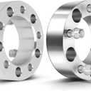 SCITOO 2Pcs 2 inch Wheel Spacers 5x5.5 to 5x5.5 108mm bore 9/16" Studs Wheel Spacers Compatible with for Dodge Ram 1500 94-10 for Dakota 05-10 for Mitsubishi Raider 06-09