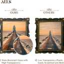 AELS 8x10 Inch Vintage Picture Frame, Elegant Antique Photo Frames with Glass Front, Photo Display, Tabletop Wall Hanging, Gift Ideas, Gold and Black