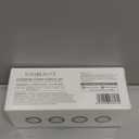 Kyahbeaute eyebrow stamp stencil kit, waterproof, smudge proof, all day wear, Includes: eyebrow stamp, stencil shapes brow brush, (soft brown)