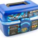 SOUTH BEND WG-TB88-B Wormgear 88Pc Ld D Tackle Box Blue, Multi (One Size)
