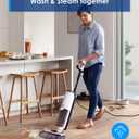 Tineco Corded Wet Dry Vacuum Steam Mop All-in-one, Hardwood Floor Cleaner Great for Sticky Messes, Floor ONE S5 Steam Smart for Hard Floors with Digital Display and Long Run Time