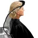 Betty Dain Hair Funnel For Upright Position Washing/Shampooing, Comfortable Alternative for Elderly, Handicapped, or Individuals With Neck Problems, Diverts Water into Bowl or Sink