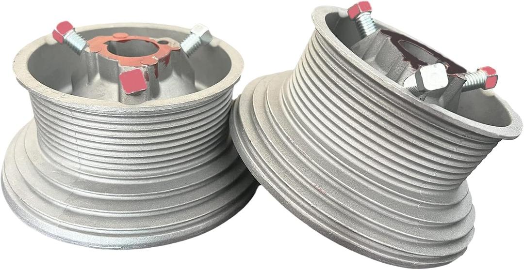 Garage Door Cable Drum Replacement, for High Lift Doors, 400-54 One Pair (Left and Right)