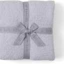 Barefoot Dreams CozyChic Throw, Oyster, 54"x72"