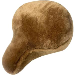 Yixasdw 11 * 11in, 12 * 12in 6 Colors Genuine Sheepskin Bicycle Seat Cover, Cushion Bicycle Seat Cover Sheepskin Cruiser with Sheepskin Bicycle Seat Cover/Pad Pure Wool Cushion