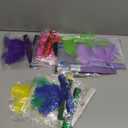 Jexine 30 Pcs 1920s Flapper Headband Bulk for Women Roaring 20s Hair Costume Flapper Headpiece (Bright Colors)