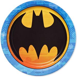 American Greetings Batman Party Supplies, Paper Dinner Plates (40-Count)