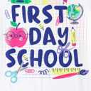 The Children's Place,Girls,School,Learning Short Sleeve Graphic T-Shirts,3 Pack (Paint Face/Love/First Day of School)