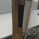 VASAGLE Laundry Hamper, Laundry Basket, Laundry Sorter with 3 Pull-Out and Removable Bags, Shelf, Metal Frame, 3 x 10.6 Gallons (40 L), 36.4 x 13 x 28.4 Inches, Ink Black and Rustic Brown UBLH301B01