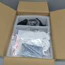 camuucci Battery Operated Black Wall Sconces Set of 2 Rechargeable Battery Powered Wall Light with 12000mAh Indoor Not Hardwired Dimmable Wall Lamp Fixtures for Bedroom Living Room 15.3 Inches