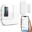 Door Chime,Sanjie WiFi Door Sensor Open Chime When Entering for Business/Home/Store/Office Alert Your Phone,Alarms for Kids Safety,500 FT Range,20 Ringtones ,1 Sensor 1 Receiver