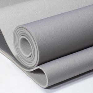 Hiksuky Auto Headliner Fabric 58" L 60" W Stylish Mesh with Foam Backing - Tube Packaging - Gray Interior Replacement Material for Car/Truck/SUV/RV Roof - Home Repair/DIY Headliner Material