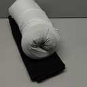 Cushion Lab Travel Deep Sleep Pillow  Compact Memory Foam Neck Pillow for Sleeping, Portable Pillow for Hotels, Camping, Side & Back Sleepers, On-The-Go  Black