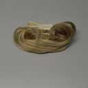 CJL HAIR Claw Clip Short Ponytail Hair Extensions DIY Bendable Metals Messy Bun Hair Piece for Woven Straight Synthetic Fake Hairpieces Dirty Blonde