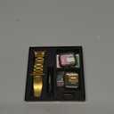 Lerobo Compatible with Apple Watch Band 44mm 42mm 40mm 38mm 41mm 45mm 46m 49mm, Solid Stainless Steel Metal Band with 2 Pack Protective Cover Case for iWtach Series 11 10 9 8 7 6 5 4 3 SE Ultr Men Women