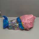 cyeollo Dog Costumes for Large Dogs Sparkly Mermaid Cosplay Clothes Pet Costme Birthday Party Outfit Dog Halloween Costumes Size XL (Pink)