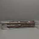 DEZ FURNISHINGS Cordless 2" Faux Wood Blind, 27" W x 48" H, Dark Oak