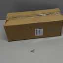 Cable Management Box, Large Cord Organizer Box to Hide Power Strip & Under Desk,TV Computer Wires Cable Organizer Hider Box with Cable Clips&Reusable Cable Ties for Home/Office(Black)