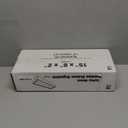 VeyFey Bamboo Drawer Organizer, Stackable Utensil Organizer for Kitchen, Bamboo Storage Box Wood Silverware Tray for Drawer 15" x 6" x 2" Set of 2