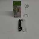 Maestri House Rechargeable Milk Frother with Stand, LunaFro Handheld Electric Foam Maker Waterproof Detachable Stainless Steel Whisk Drink Mixer Foamer for Lattes, Cappuccino (Black)