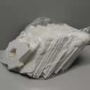 qiqee 100Packs Cupcake Boxes Individual Cupcake Holders Disposable White Single Cupcake Boxes with Window 3.7 * 3.7 * 4.5inch Cupcake Containers